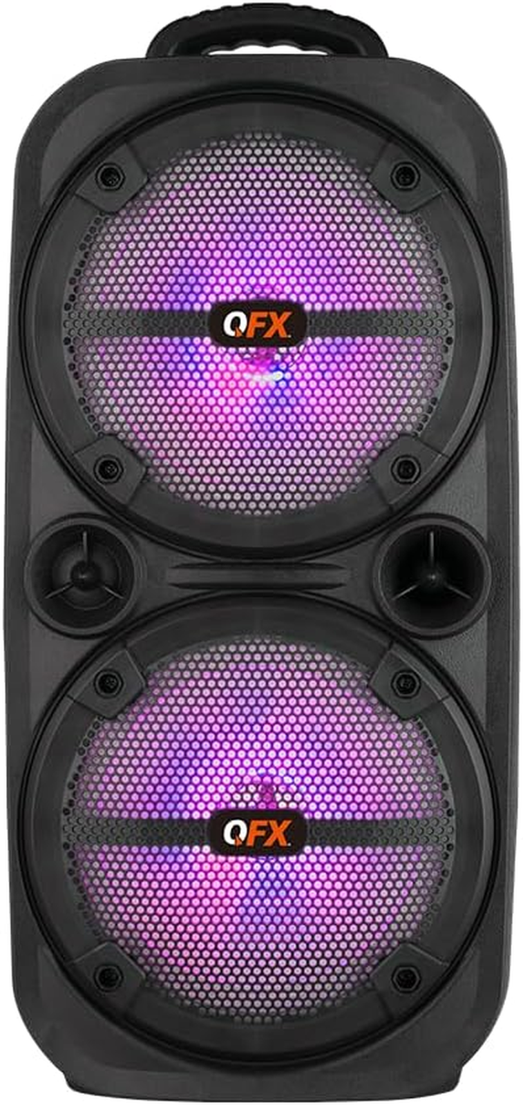 PBX-8008SM TWS Bluetooth 8-Inch Woofers Rechargeable Portable Speaker with AC Adapter