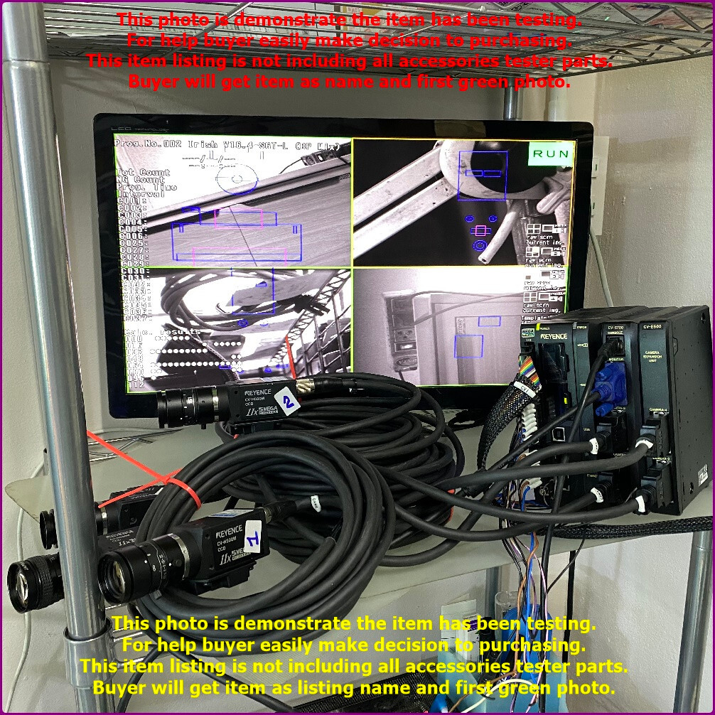 KEYENCE CV-5700, Controller as photo, sn:012W, DHLtoUS, Tested-MISSING ...