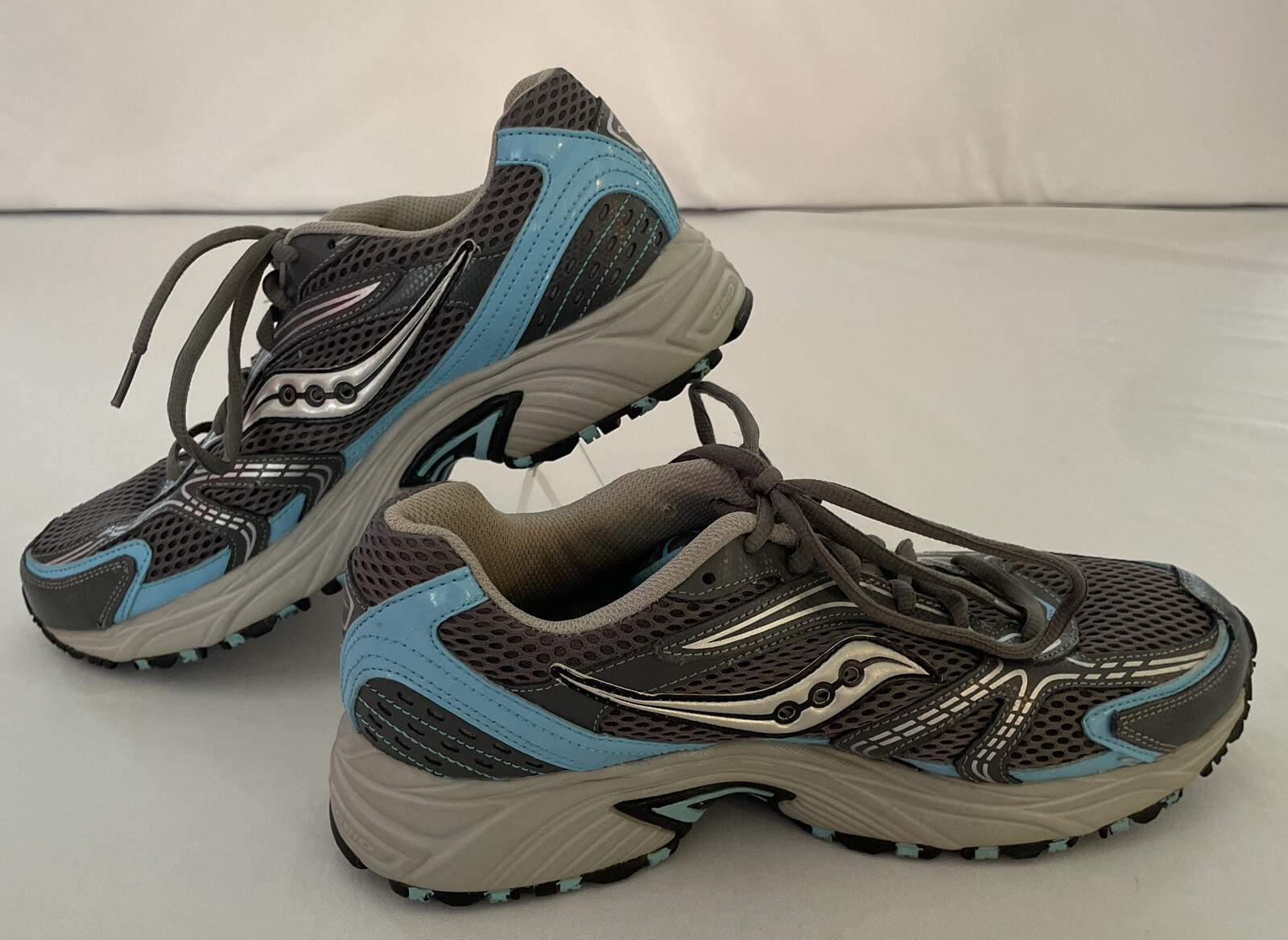 SAOLA Scarpe da corsa donna Saucony Oasis allenamento suola griglia basse stringate taglia 10