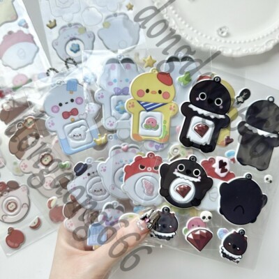 Original Love and Deepspace Tags Paster Cartoon Photo Frame Pendant Scrapbook
