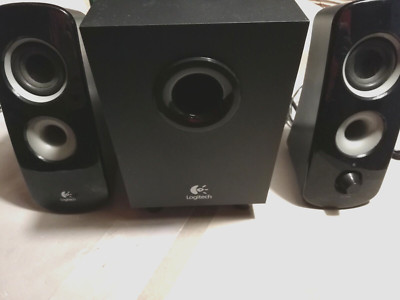 LOGITECH Z323 - System Speakers PC Computer Sub+2 - 30W reparaturbedürftig.