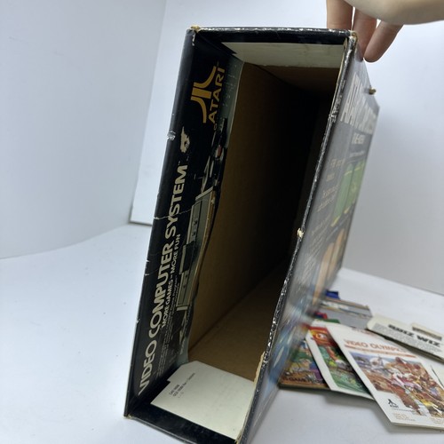 Atari CX-2600A Console Video Computer System Original BOX & GAME MANUALS ONLY - Picture 12 of 22