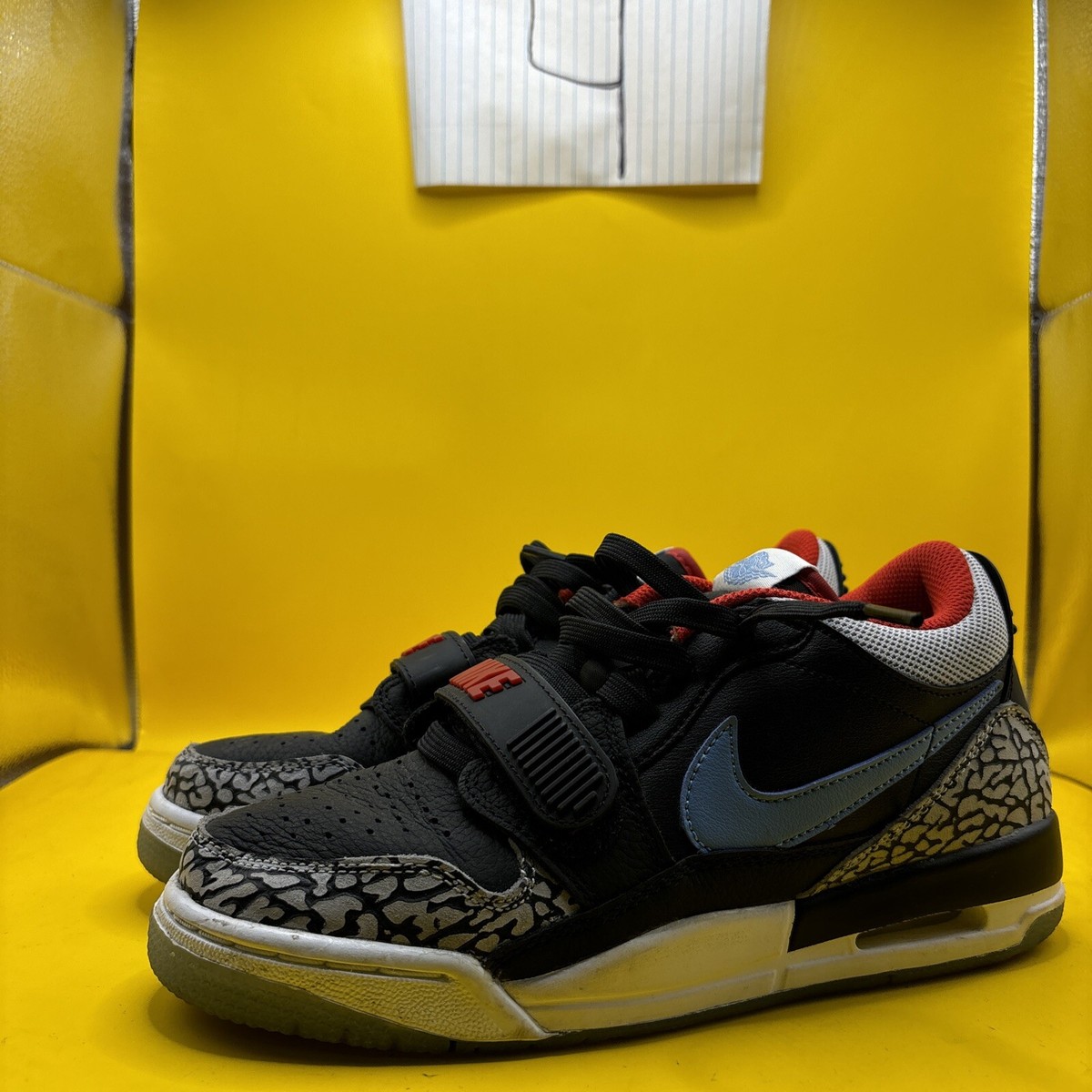 Nike Air Jordan Legacy 312 Low Chicago Flag Black Blue CD9054-004