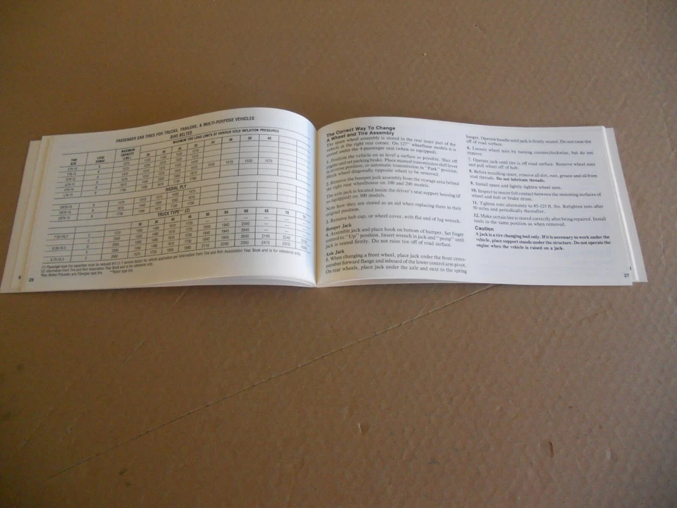 Dodge B-Van 1976 original información del producto y manual del propietario de funcionamiento nuevo en stock Foto 4 de 4