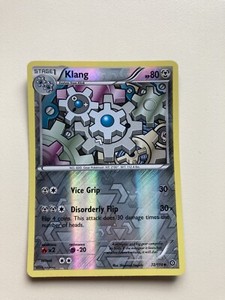 Klang 72/114 - Reverse Holo - Steam Siege Pokemon Card