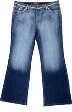 C'est Toi Premium Women's Jeans 3XL (40x33) High-Rise Bootcut Denim