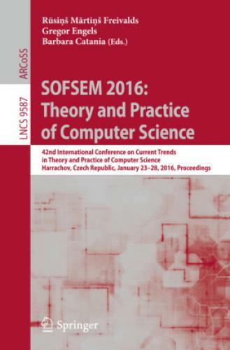Thumbnail - Sofsem 2016: Theory And Practice Of Computer Science 42nd