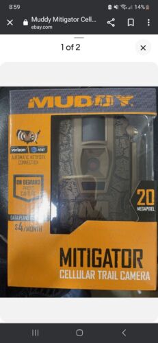 Muddy Mitigator Cellular Trail Camera Brown 20MP Verizon & AT&T