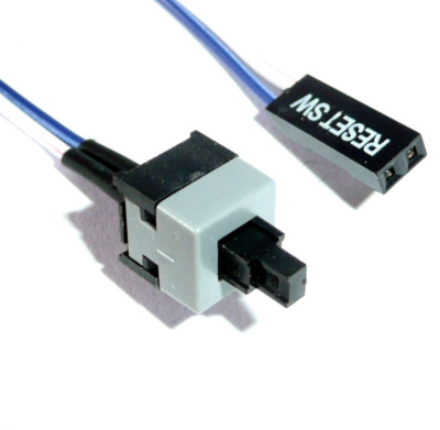 Reset Taster Kabel Power SW Taste Netzteil Mainboard ATX Power On Kabel PC Tower