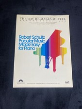 Vintage The Hill Street Blues Sheet Music Robert Schultz Piano 1981 MTM