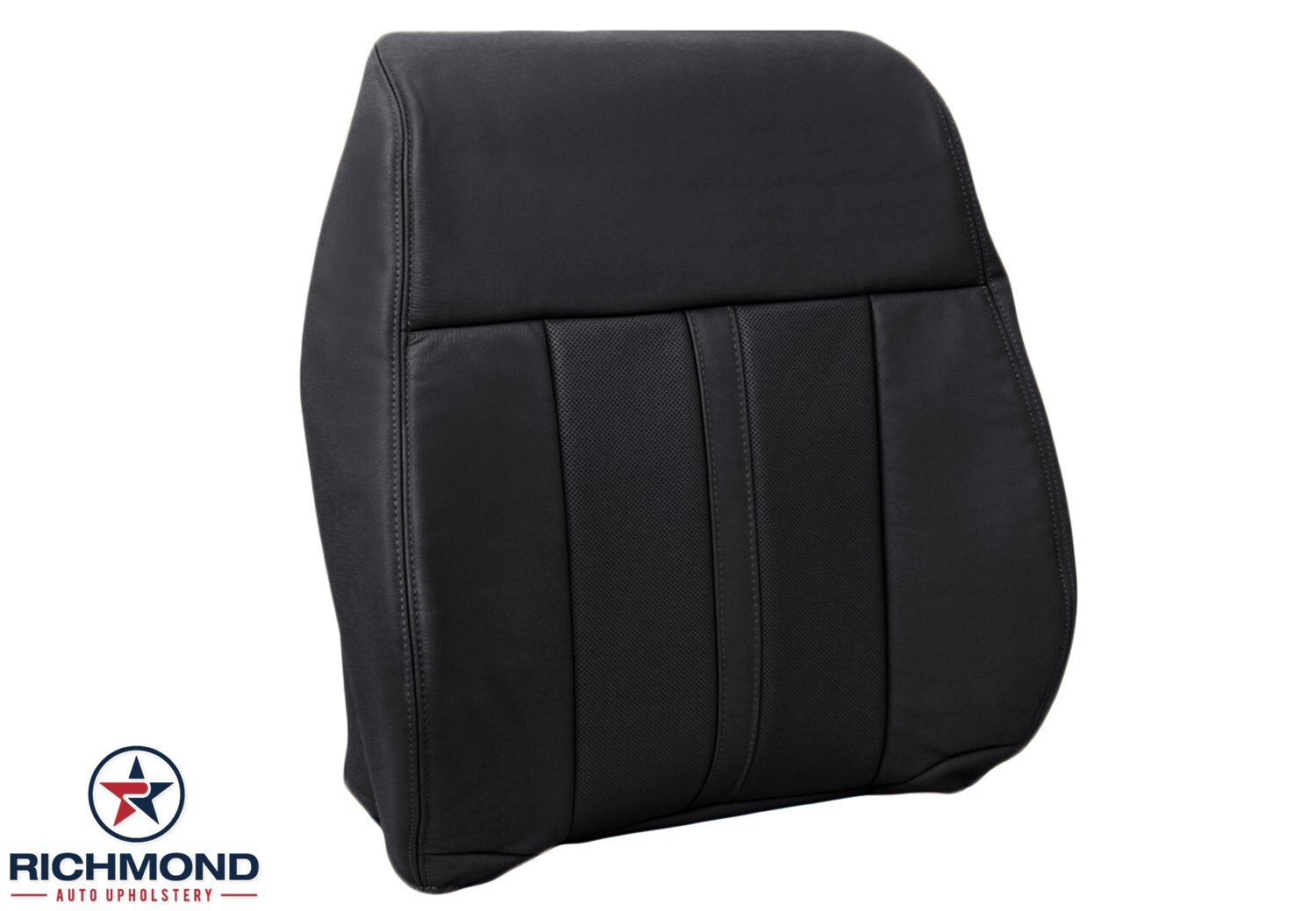 20152017 Lincoln Navigator Driver/Passenger Complete Leather Seat Covers Black eBay