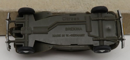 BREKINA Ho 1/87 Citroen Traction Delantero 15 Seis Verde Caqui No Box #14001 - Imagen 6 de 6