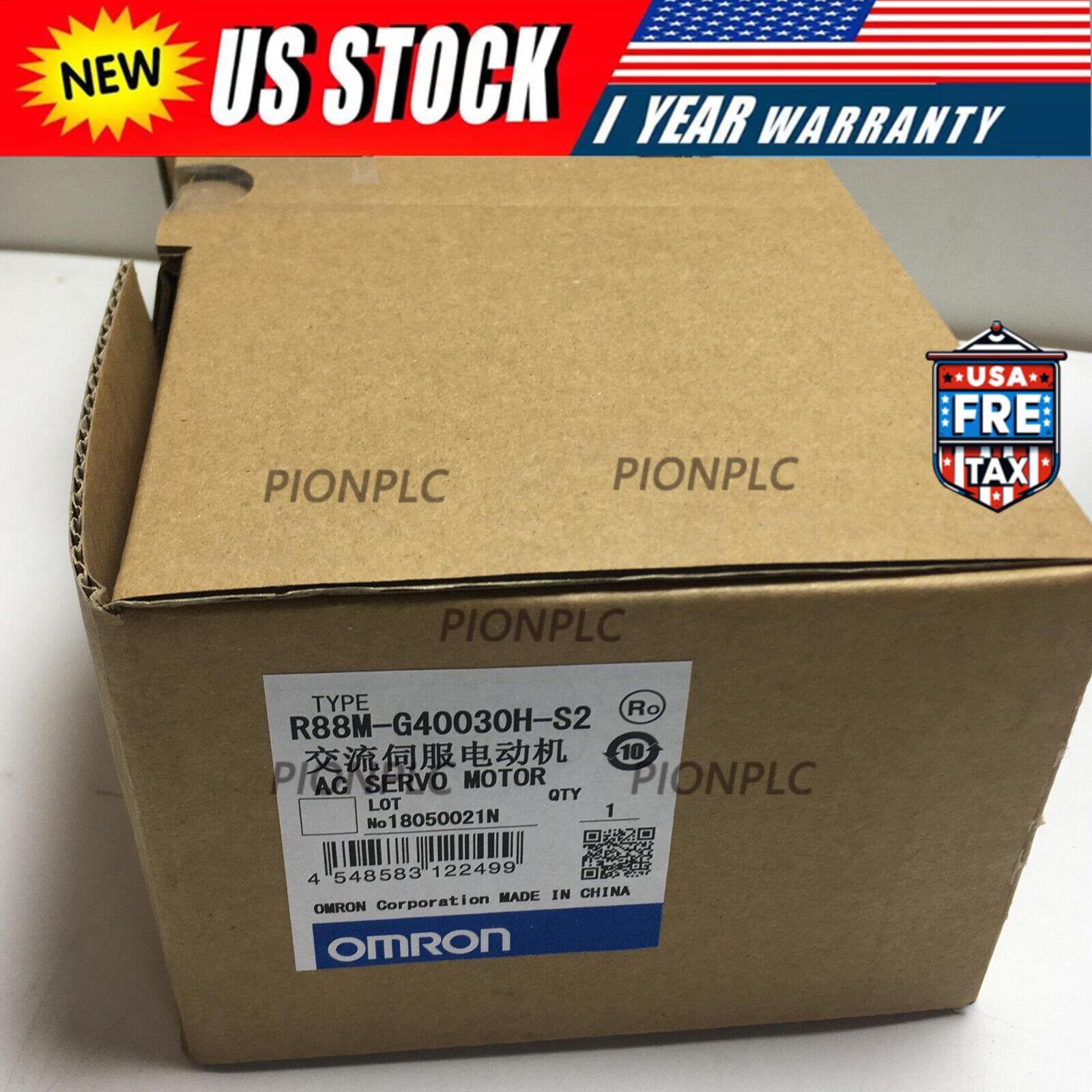 1PC OMRON R88M-G40030H-S2 SERVO Motor New R88MG40030HS2 US Free TAX