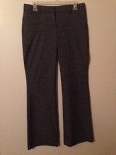 EXPRESS DESIGN STUDIO Gray Size 6R Career Women's Dress Pants / Slacks Wide Leg