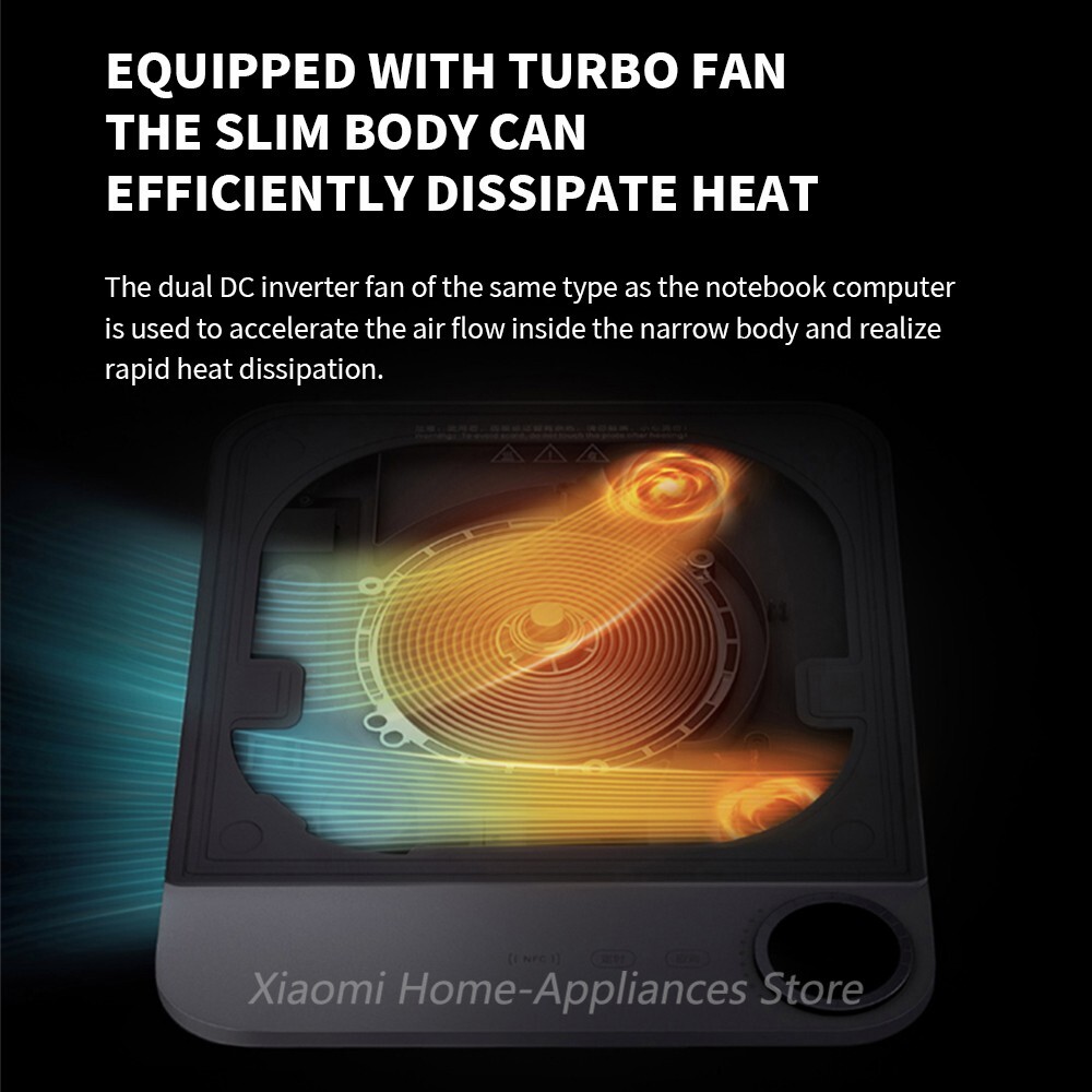 Xiaomi 2100W Ultra Thin Electric Induction Cooker Portable Kitchen