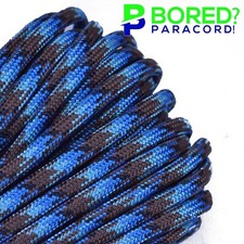 Abyss - 550 Paracord Rope 7 strand Parachute Cord - 10 25 50 100 ft