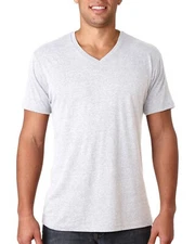 Next Level Apparel Men's 4.3 oz Triblend V-Neck Short Sleeves T-Shirt 6040 S-2XL