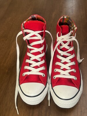 Converse WOMEN 7 Chuck Taylor All star High Top Sneaker Canvas Upper Lightweight