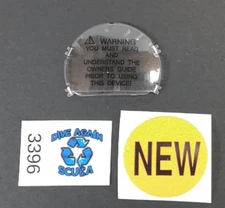 Aqua Lung i100, i300, i300C Lens Protector Scratch Cover Scuba Dive Computer