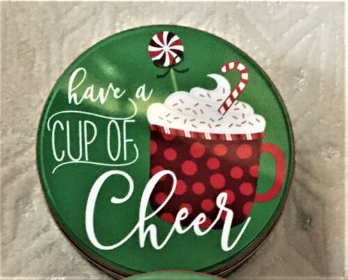 Christmas Tins SETS OF 2! New Holiday Designs! Snowmen Pickup Truck 🐧 ☃️ - Picture 27 of 29