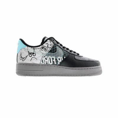 air force 1 low off noir pure platinum