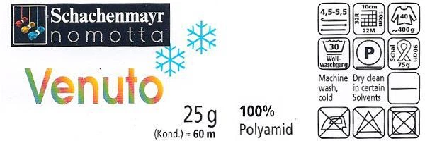 250g (10 x 25g)  Venuto Schachenmay Flauschgarn Fellgarn Fransenwolle vegan 084 - Bild 4 von 4