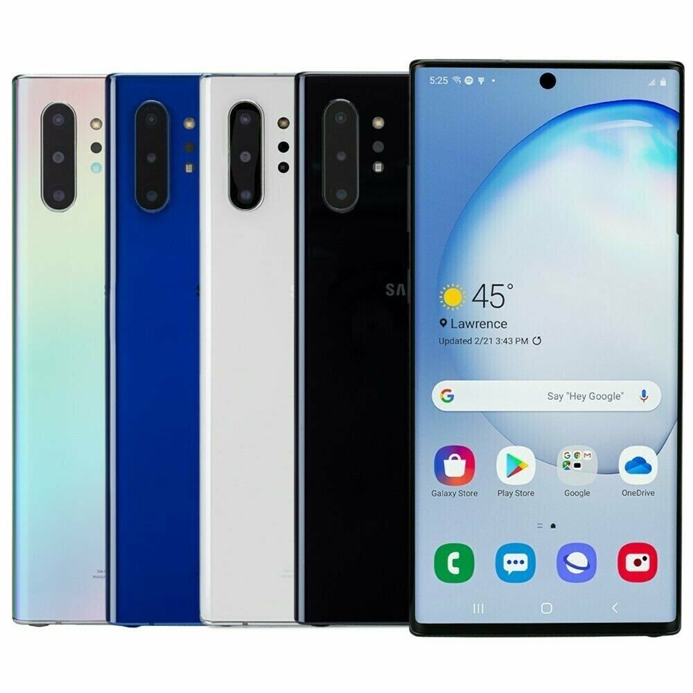 Samsung Galaxy Note 10+ Plus SM-N975U 256GB 512GB Factory Unlocked