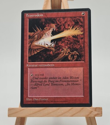 Feuerodem Foreign Limited Magic Deutsch Limitiert (Firebreathing)