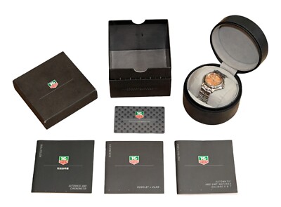 Midsize 35mm Tag Heuer 6000 Series Auto Copper Chronometer Watch