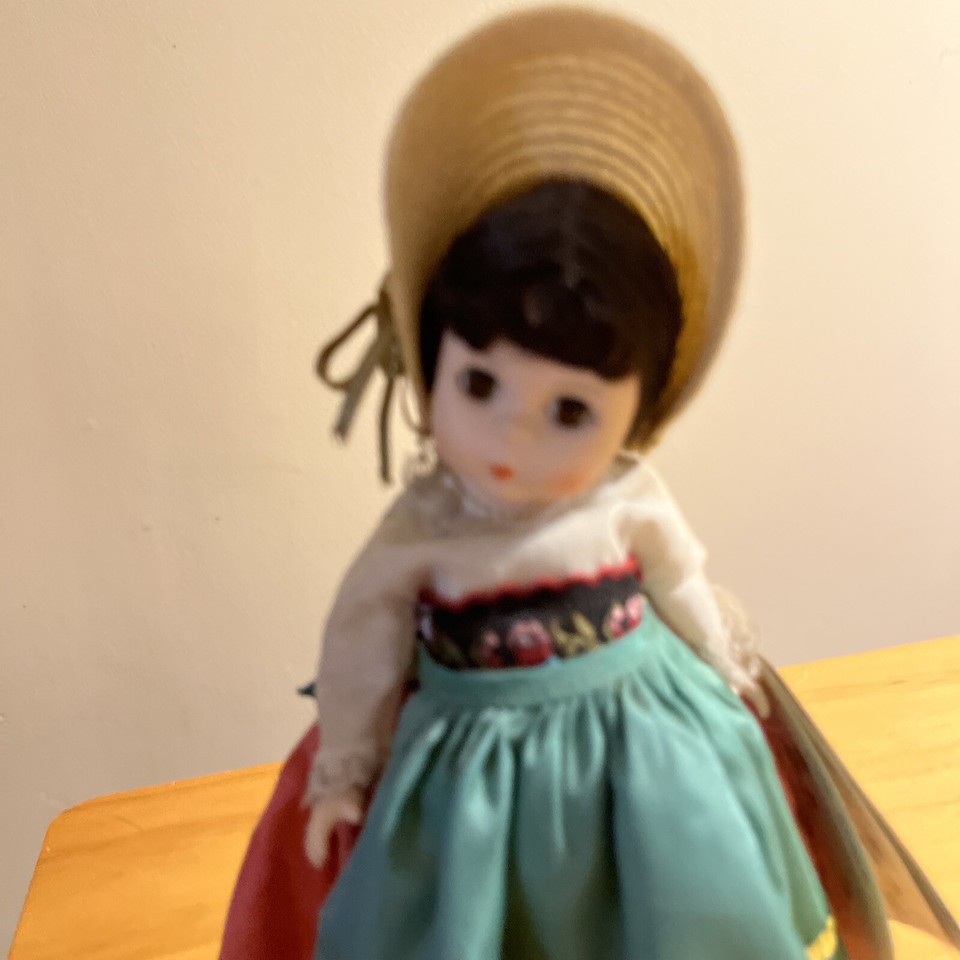 Madame Alexander 8" ITALY International Doll 593 Original Stand Z14 eBay