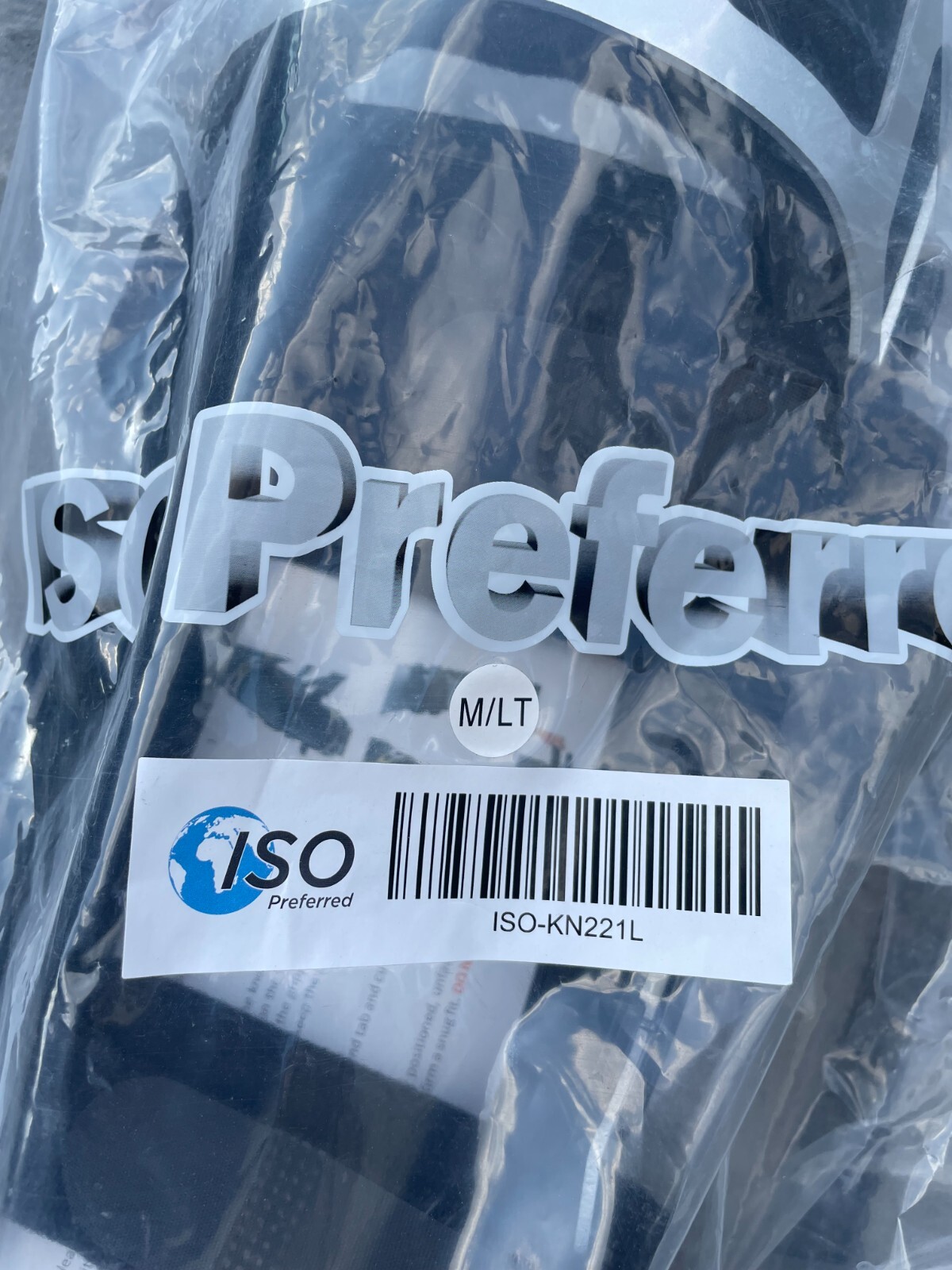 New ISO Preferred Medium Left M/LT OA Dual Upright ROM Hinge Knee Brace & Sleeve