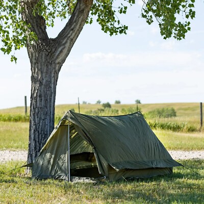 最終値下げ！1週間限定出品！早い者勝ちです！french army tent NEW French Army Olive Green F2 Two-Man Military Tent