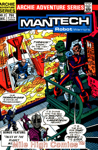 MANTECH ROBOT WARRIORS (série 1984) #2 très belle bande dessinée - Photo 1/1