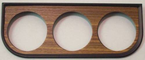 Chieftain Vintage Automotive Instruments 3 Hole Gauges Panel - Picture 1 of 1