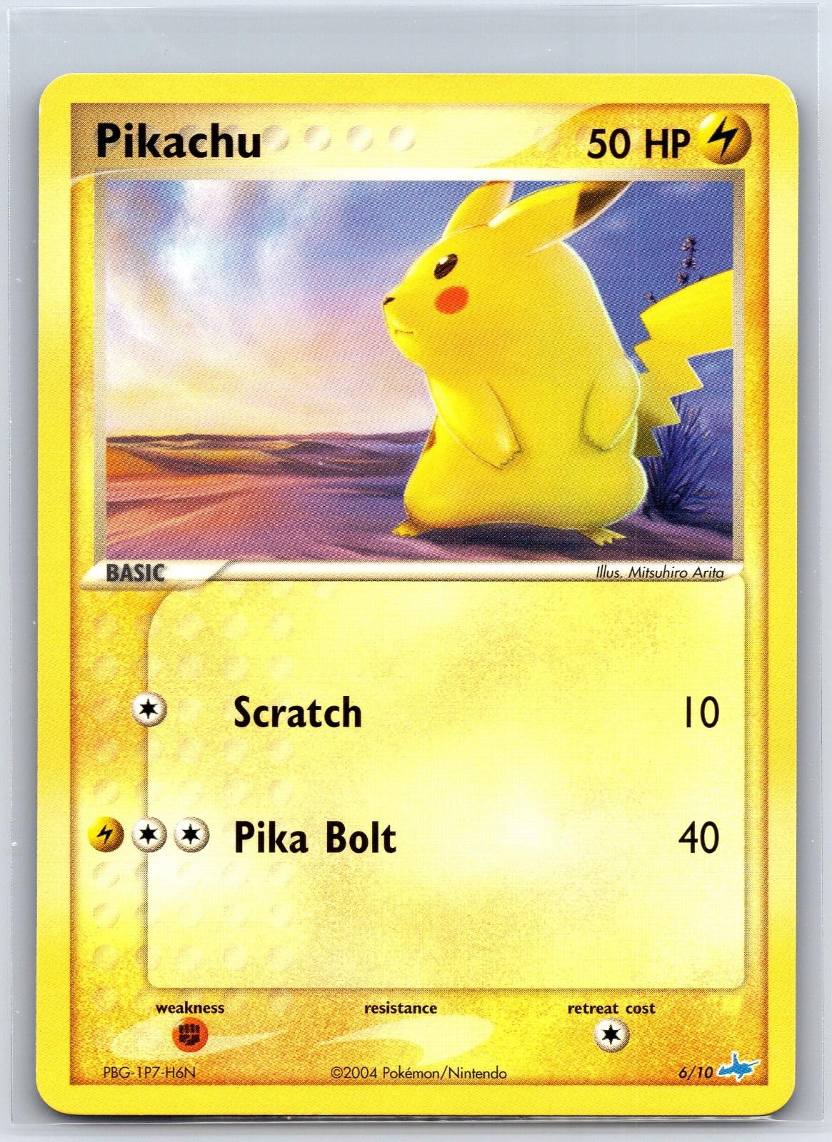 Pikachu 6/10 EX Trainer Kit Latios Pokemon NM/M 618d-47