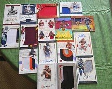 HIGH END NFL 15 CARD LOT PATCHES AUTOS STARS ROOKIES TREASURES IMMACULATE  🔥🔥