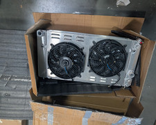 Cc1826 Aluminum Radiatorshroudfan For 1986-2005 1996 Chevy S10 Ls Swap-26.3w Cc1826 Aluminum Radiatorshroudfan For 1986-2005 1996 Chevy S10 Ls Swap-26.3w