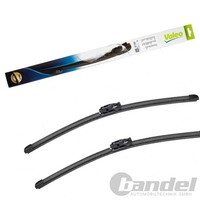 Valeo 2X Flachbalkenwischblatt Silencio Flat Blade Scheibenwischer SET | 577944