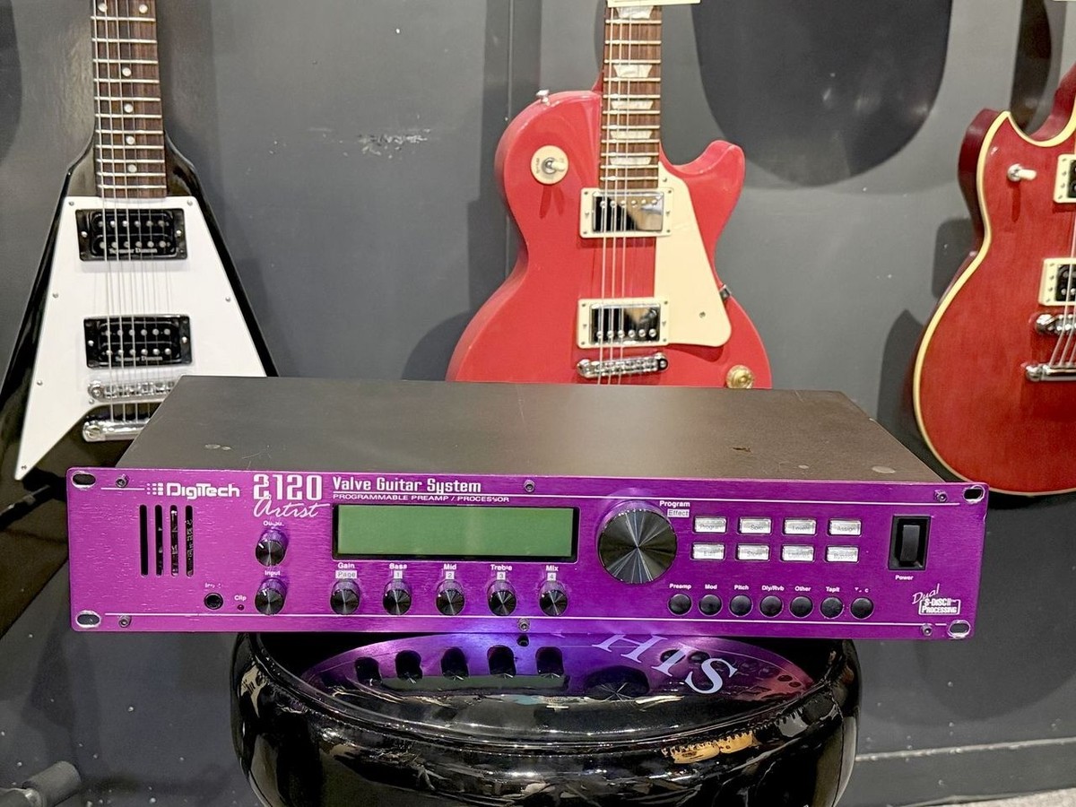 ギター Digitech 2120Artist  V Guiter System DigiTech 2120 Artist Series Valve Guitar System - What To