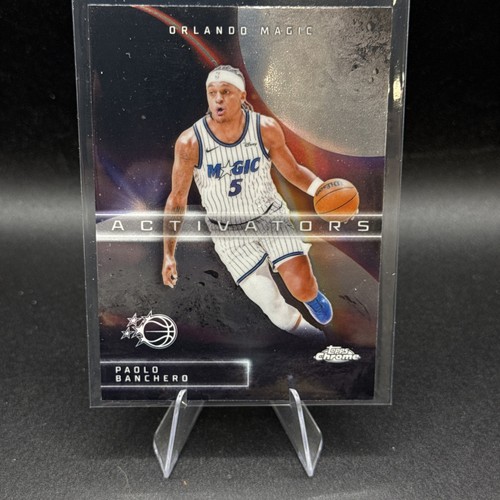 2025-26 Topps Chrome Update- Activators  #AC-7 Paolo Banchero Orlando Magic