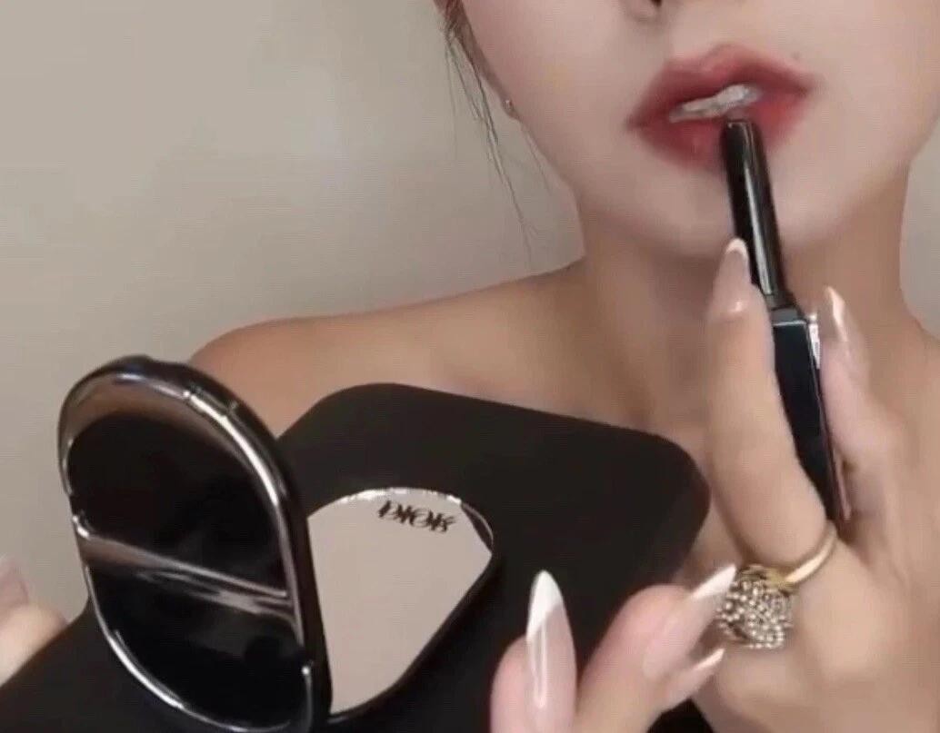 Dior New CD Logo Makeup Mirror with Phone Holder Stand Dual Mirror 3M