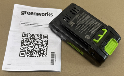 #ad Greenworks PA200 24V 2.0 Ah Battery with Bi Directional USB C Port $27.99