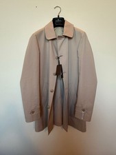 Trench Uomo Beige , Tg 48 - Elegante e Leggero - Nuovo Con Cartellino