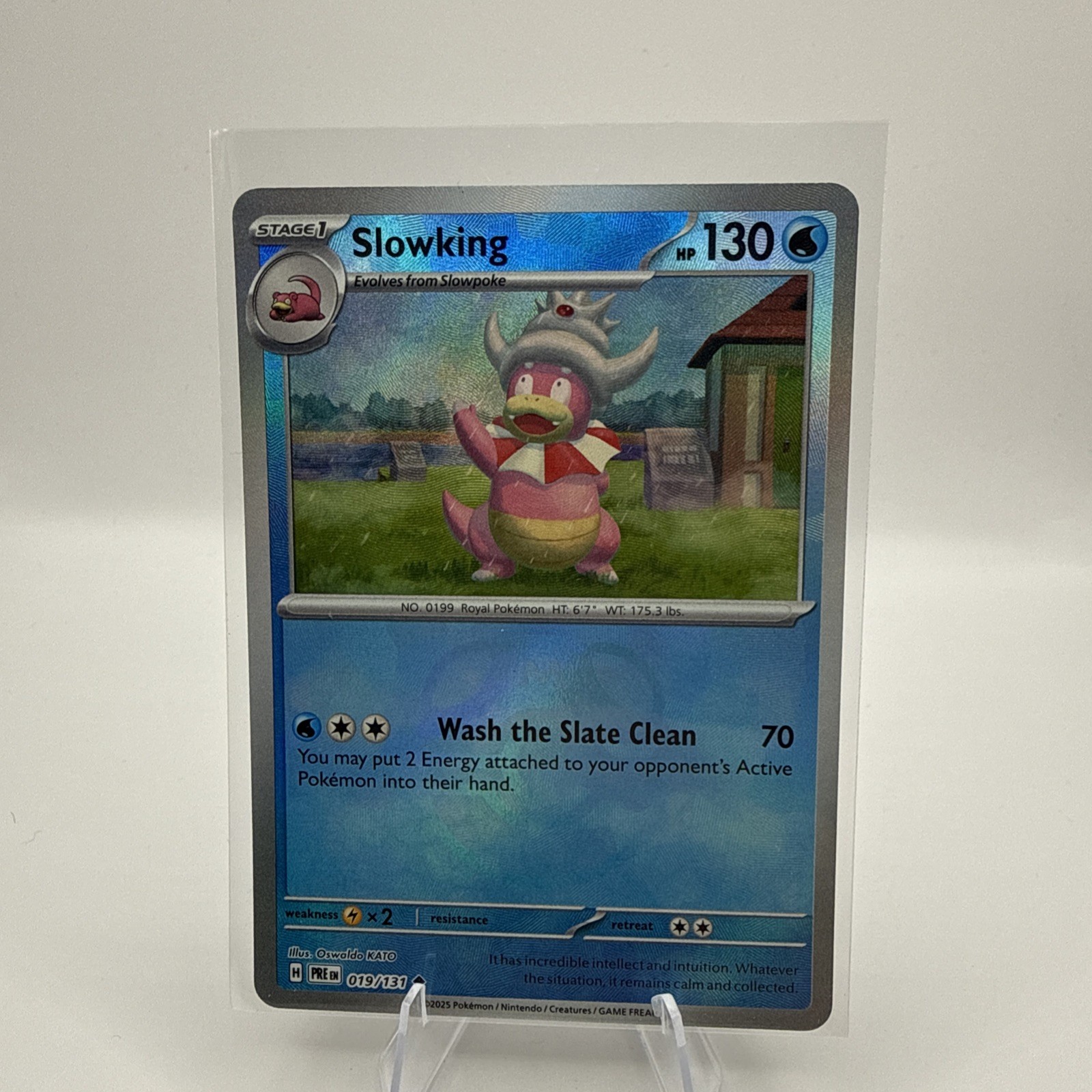 Slowking - 019/131 - Prismatic Evolutions - Master Ball Holo - NM