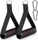 2 Pack Exercise Handles for Cable Machines, Gym, Resistance Bands & Pilates