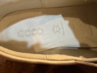 Ecco all leather white slip on tennis shoe size 41 — photo 3