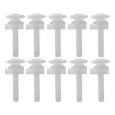  12 Pcs Fixing Screw for Seat Covers Toilet Lid Screws Replacement