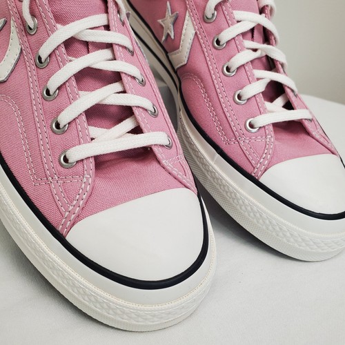 Converse Star Player 76 Ox Lotus Pink White Shoes A09460C Low Top Sneaker New - Picture 6 of 14