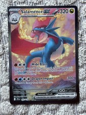 2025 Pokémon TCG Salamence EX Full Art Holo Journey Together 187/159 NM on eBay