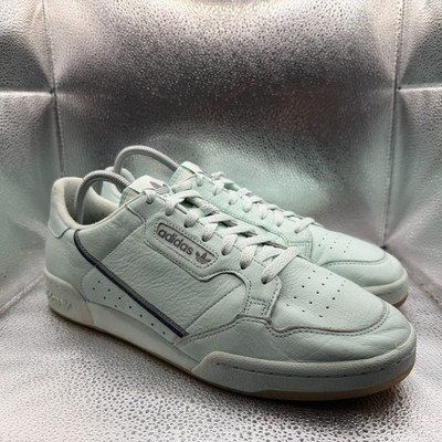 Size 12 Adidas Continental 80 Ice Mint Navy / Gray Mens Sneaker Shoes BD7641